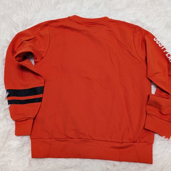 Kappa Unisex Crew Neck Red Pullover Loopknit with logo Sweatshirt for 7Yrs NWOT - Picture 8 of 8